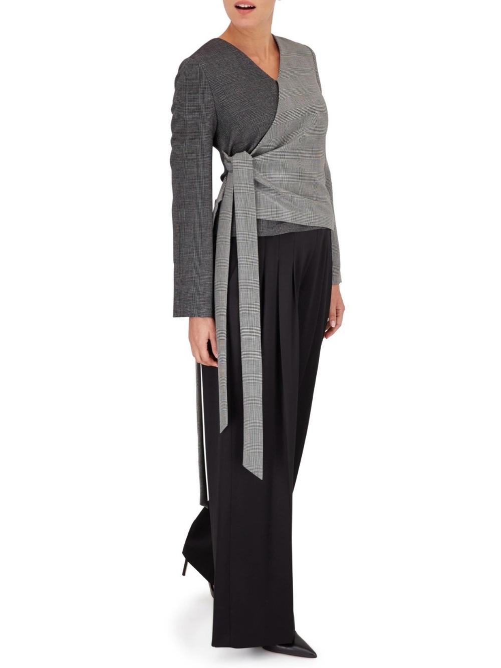 PARTOW high end wrap top-LIKE NEW